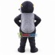 Mole With Gold Frame Glasses Mascot Costume