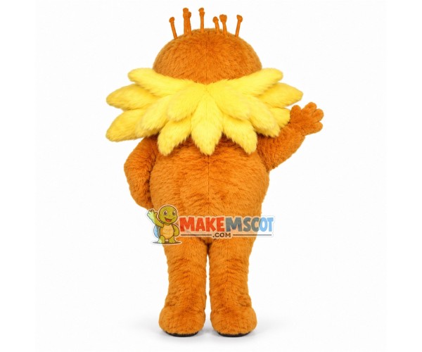Plush Yellow Gopher Mascot Costume Plush Yellow Gopher Mascot Costume
