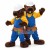 Architect Beaver Couple Mascot Costume