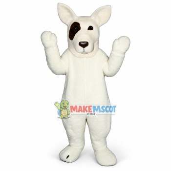 Soft Lightweight White Dog Mascot Costume