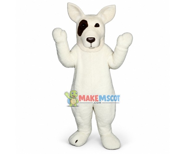 Soft Lightweight White Dog Mascot Costume Soft Lightweight White Dog Mascot Costume