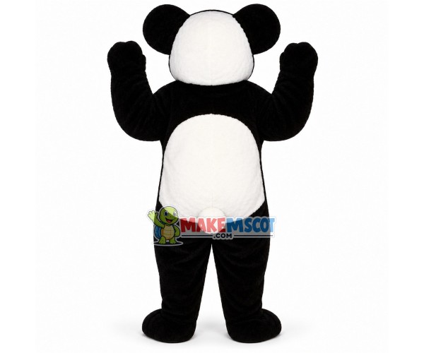 Dumbfounded Baby Panda Mascot Costume