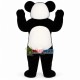 Dumbfounded Baby Panda Mascot Costume