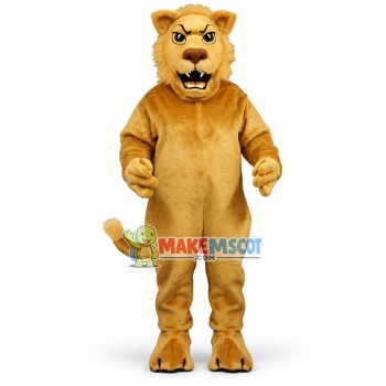 Roaring Lion Mascot Soft Costume