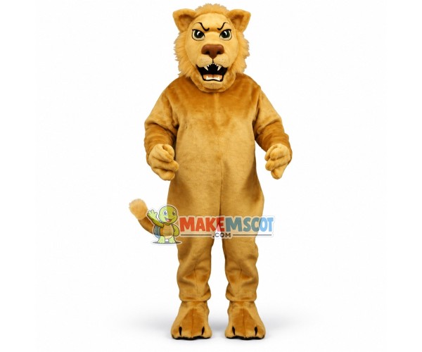 Roaring Lion Mascot Soft Costume Roaring Lion Mascot Soft Costume