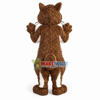Plush Jolly Squirrel Adult Mascot Costume Plush Jolly Squirrel Adult Mascot Costume