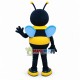 Naive Bee With Blue Wings Mascot Costume