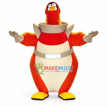 Funny Cartoon Space Penguin Mascot Costume Funny Cartoon Space Penguin Mascot Costume
