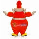 Funny Cartoon Space Penguin Mascot Costume Funny Cartoon Space Penguin Mascot Costume