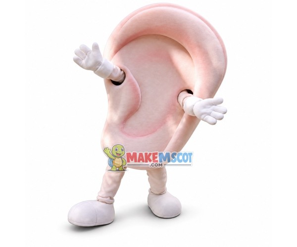 Plump Scallop Cartoon Mascot Costume Plump Scallop Cartoon Mascot Costume