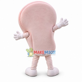 Plump Scallop Cartoon Mascot Costume Plump Scallop Cartoon Mascot Costume