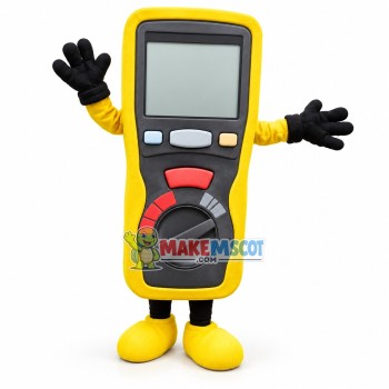 Voltmeter for Measurement Mascot Costume Voltmeter for Measurement Mascot Costume