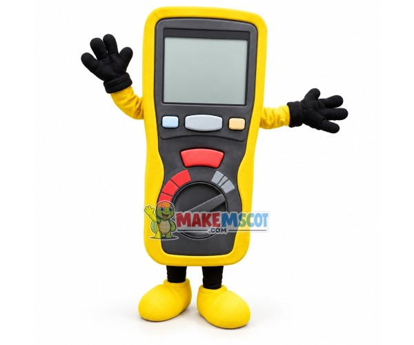 Voltmeter for Measurement Mascot Costume Voltmeter for Measurement Mascot Costume
