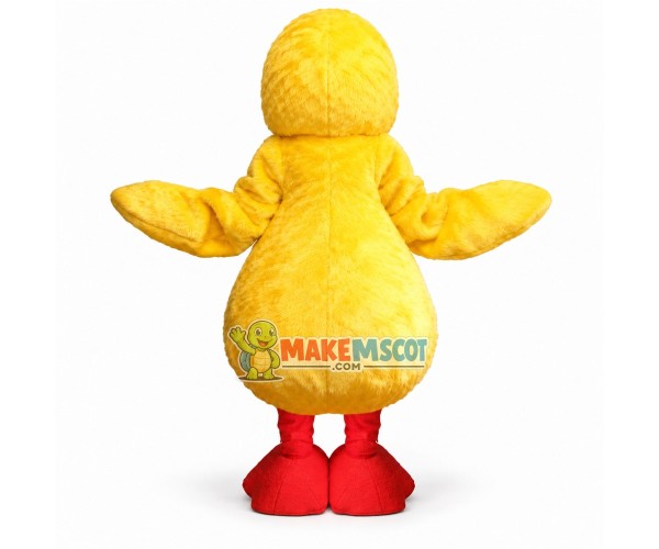 Adult Plush Star Duck Mascot Costume Adult Plush Star Duck Mascot Costume