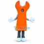 Orange Wrench Adult Size Mascot Costume