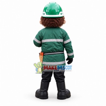 Plumber With Tools Mascot Costume Plumber With Tools Mascot Costume