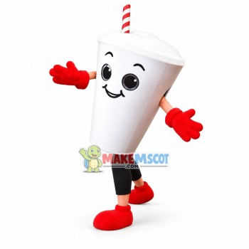 Cup of Coke Mascot Costume for Adult Cup of Coke Mascot Costume for Adult