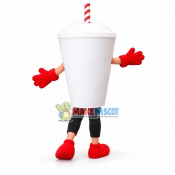 Cup of Coke Mascot Costume for Adult Cup of Coke Mascot Costume for Adult