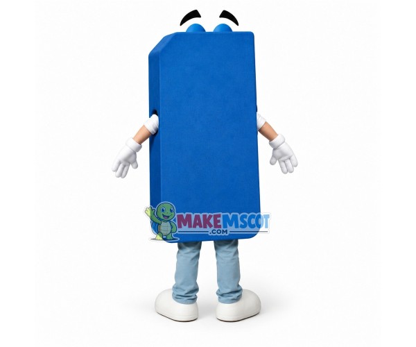 Blue Cartoon Hard Disk Mascot Costume Blue Cartoon Hard Disk Mascot Costume
