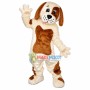 Lively Khaki & Brown Dog Mascot Costume