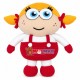 Blond Pigtail Baby Girl Doll Mascot Costume Blond Pigtail Baby Girl Doll Mascot Costume