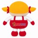 Blond Pigtail Baby Girl Doll Mascot Costume Blond Pigtail Baby Girl Doll Mascot Costume