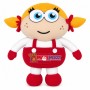 Blond Pigtail Baby Girl Doll Mascot Costume