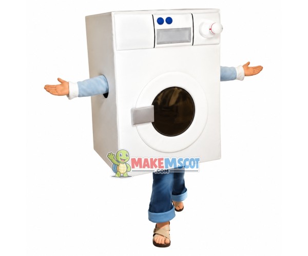 Household Drum Washing Machine Mascot Costume Household Drum Washing Machine Mascot Costume