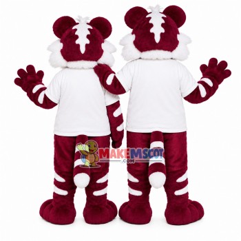 Tiger Partner of Club Mascot Costume Tiger Partner of Club Mascot Costume