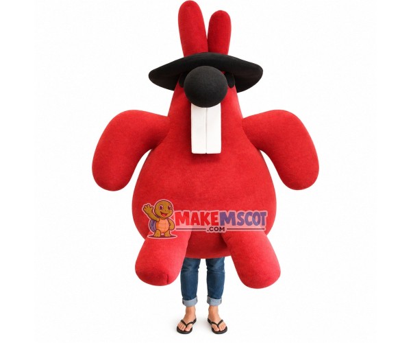 Exaggerated Giant Tooth Mole Mascot Costume Exaggerated Giant Tooth Mole Mascot Costume