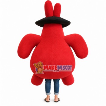 Exaggerated Giant Tooth Mole Mascot Costume