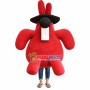 Exaggerated Giant Tooth Mole Mascot Costume
