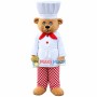 Chef Apprentice Bear Mascot Costume for Restaurant
