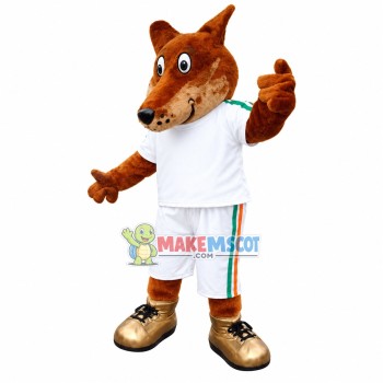 Secretly Happy The Sharp-mouthed Fox Mascot Costume