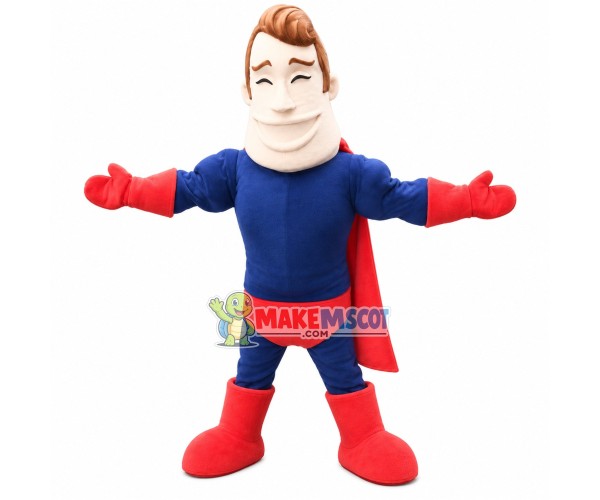 Just Brave Superman Mascot Costume
