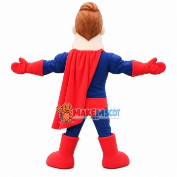 Just Brave Superman Mascot Costume