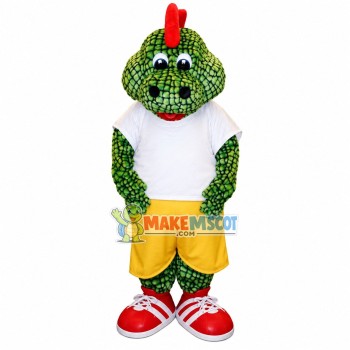 Emerald Snake In The Sports Set Mascot Costume Emerald Snake In The Sports Set Mascot Costume