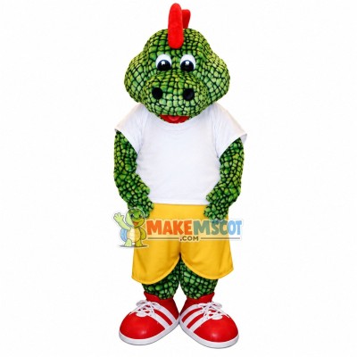 Emerald Snake In The Sports Set Mascot Costume