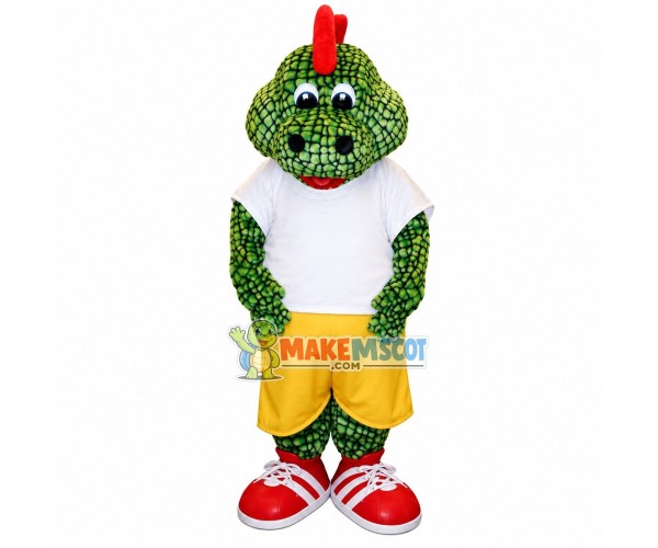 Emerald Snake In The Sports Set Mascot Costume Emerald Snake In The Sports Set Mascot Costume