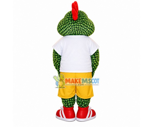 Emerald Snake In The Sports Set Mascot Costume