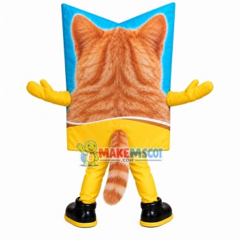 Pack of Premium Cat Food Mascot Costume Pack of Premium Cat Food Mascot Costume