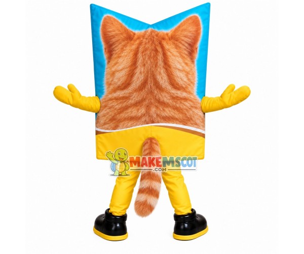 Pack of Premium Cat Food Mascot Costume Pack of Premium Cat Food Mascot Costume