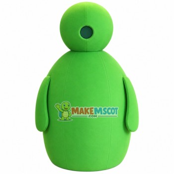 Cartoon Messenger With Fat Body Mascot Costume Cartoon Messenger With Fat Body Mascot Costume