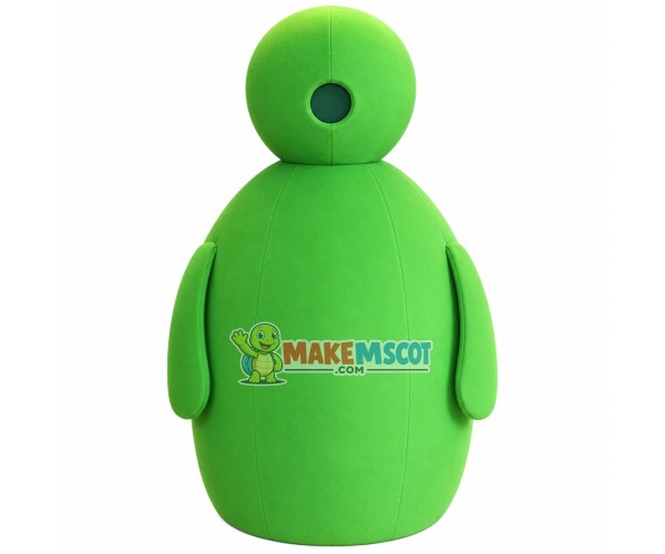 Cartoon Messenger With Fat Body Mascot Costume Cartoon Messenger With Fat Body Mascot Costume