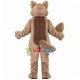 Alert Blue-eyed Wolfhound Mascot Costume Alert Blue-eyed Wolfhound Mascot Costume