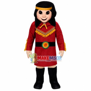Spiritual Prairie Warrior Mascot Costume