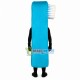 Blue Toothbrush With Small Brush Head Mascot Costume