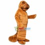 Brown Sea Lion of The Aquarium Mascot Costume
