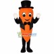Carrot In The Tuxedo Mascot Costume Carrot In The Tuxedo Mascot Costume