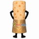 Long Loaf of Bread Mascot Costume Long Loaf of Bread Mascot Costume